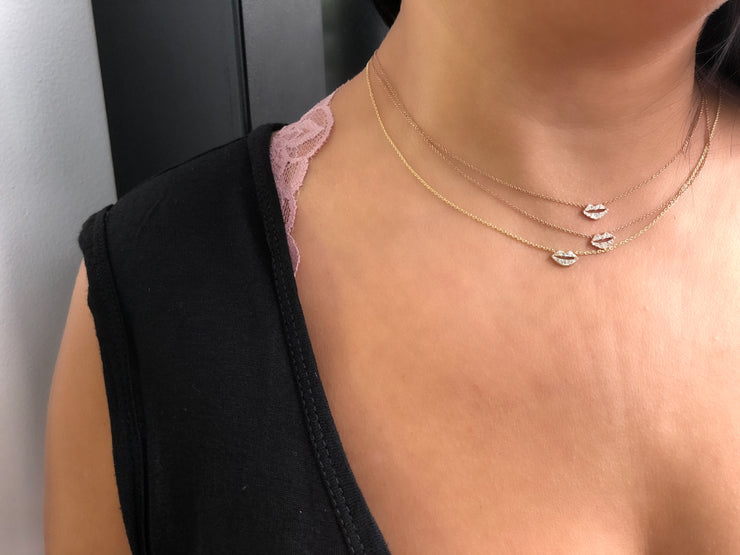 Lips Necklace