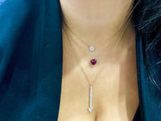 Heart Ruby Pendant