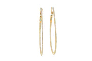 Tear Drop Hoops