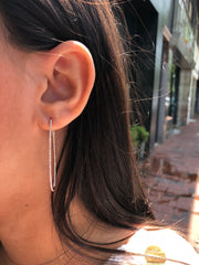 Tear Drop Hoops