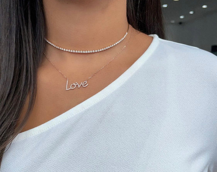 Diamond Tennis Choker