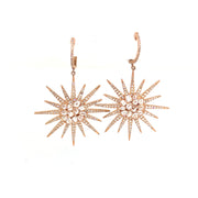 Diamond Starburst Earrings