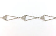 Triangular Pave Bracelet