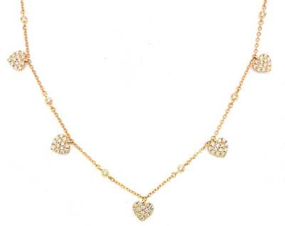 Diamond Pave Dangaling Necklace