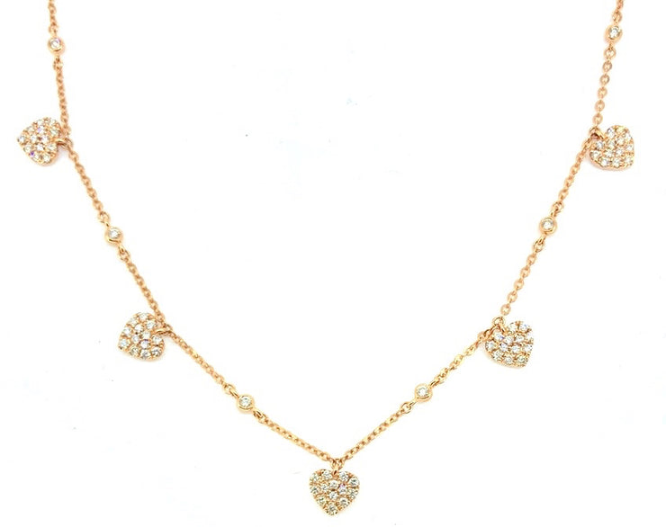 Diamond Pave Dangaling Necklace