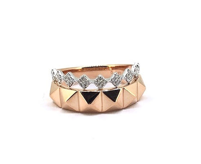 Diamond Pyramid Ring