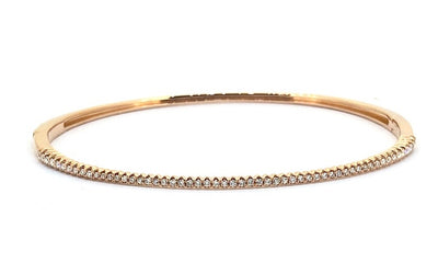 Pave Diamond Bangle Bracelet