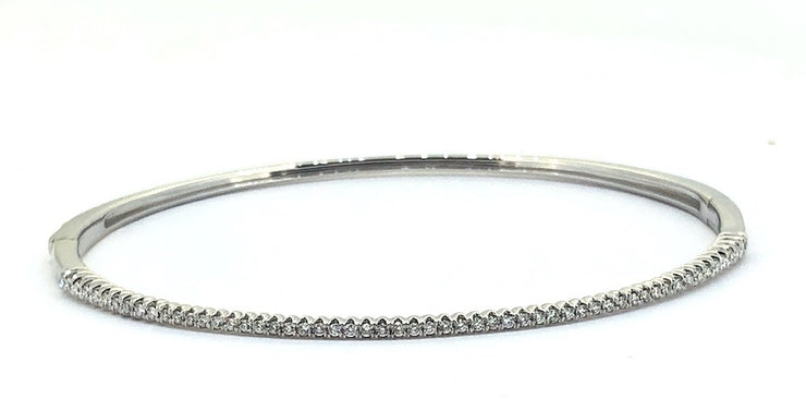 Pave Diamond Bangle Bracelet