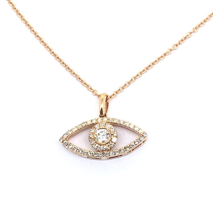 Diamond Eye Pendant