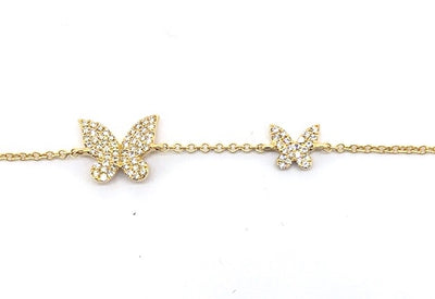 Double Butterfly Bracelet